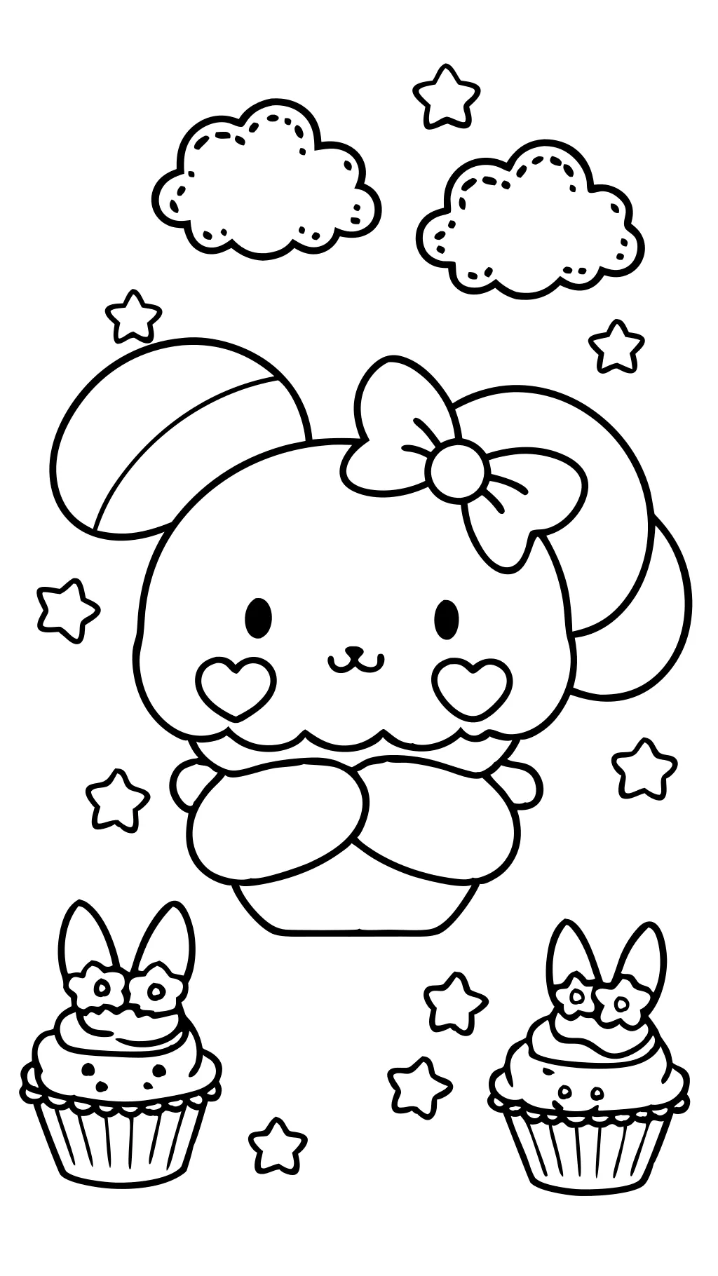 coloriages de cannamoroll mignons